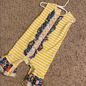 RicRac & Ruffles summer romper